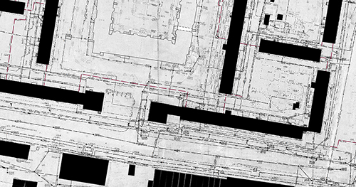 A vectorization of raster map