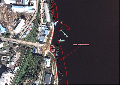 Nonequal composite can also identify the construction of a new dam