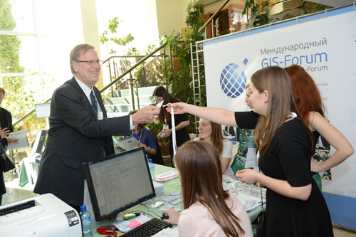 The registration of the participants